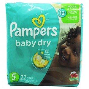 Pampers baby dry 尿不湿 （22片/袋）