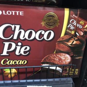 Chocolate pie-乐天巧克力派